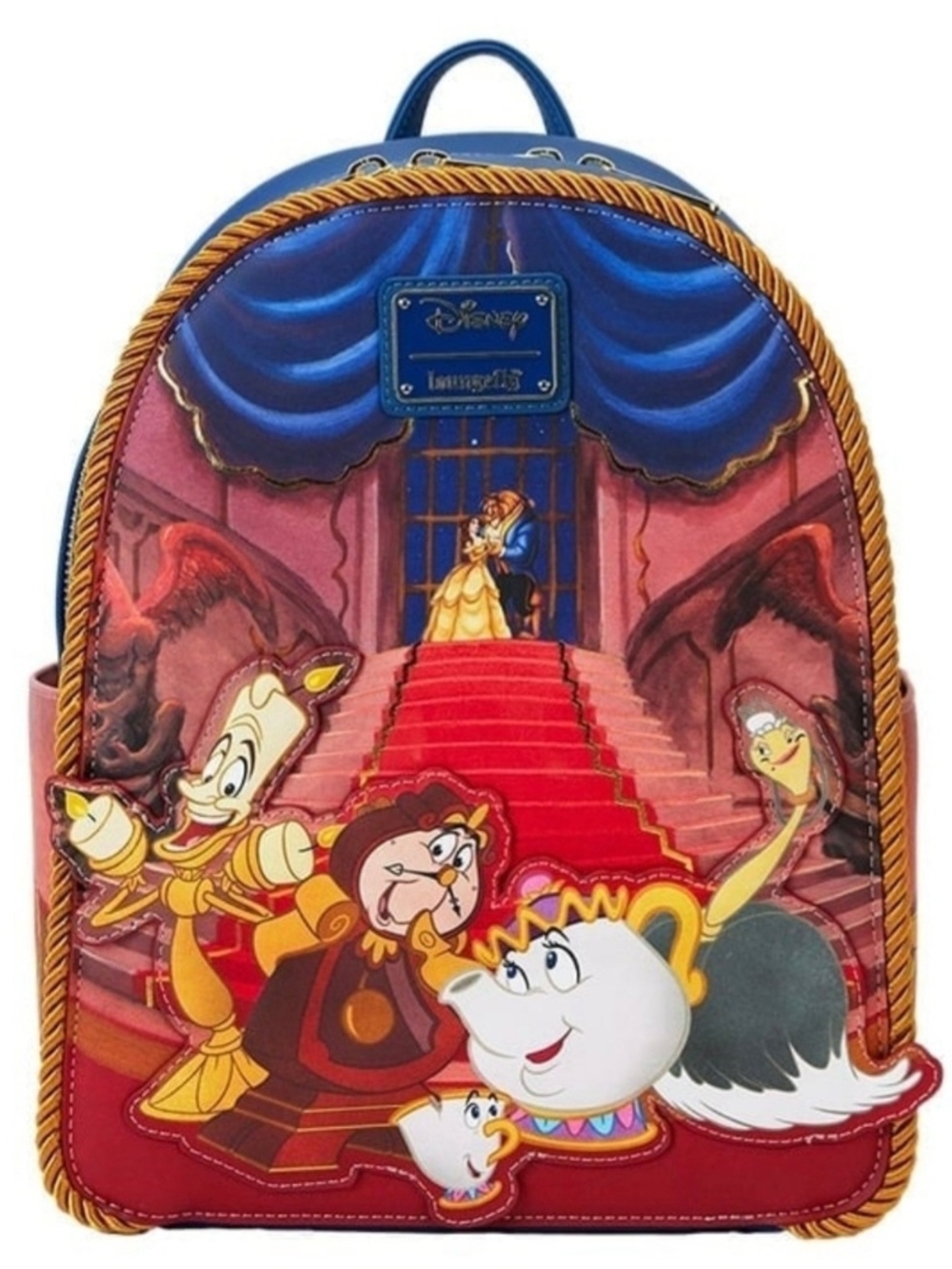 NWT-Limited Edition Beauty and the Beast Ballroom WonderCon Loungefly